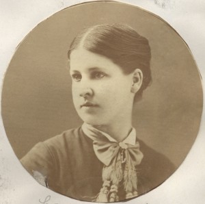 sepia photograph of our founder, naturalist Laura Hecox