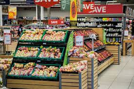 The produce section of a large grocer