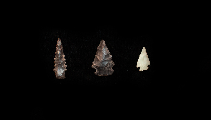 Stone points from Northern California